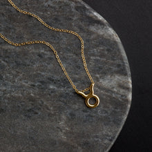 Load image into Gallery viewer, MIZODIA GOLD ZODIAC PENDANT
