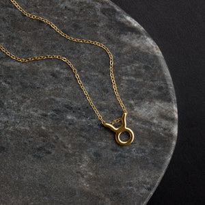 MIZODIA GOLD ZODIAC PENDANT