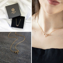 Load image into Gallery viewer, MIZODIA GOLD ZODIAC PENDANT
