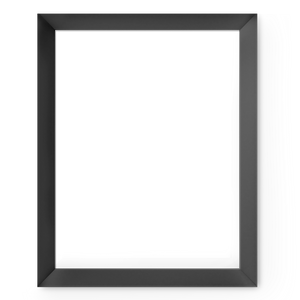 Black Wood Frame