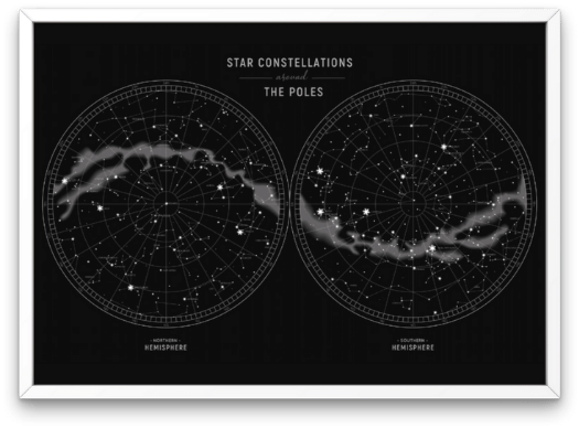 XXL Star Chart Poster
