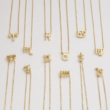 Load image into Gallery viewer, MIZODIA GOLD ZODIAC PENDANT
